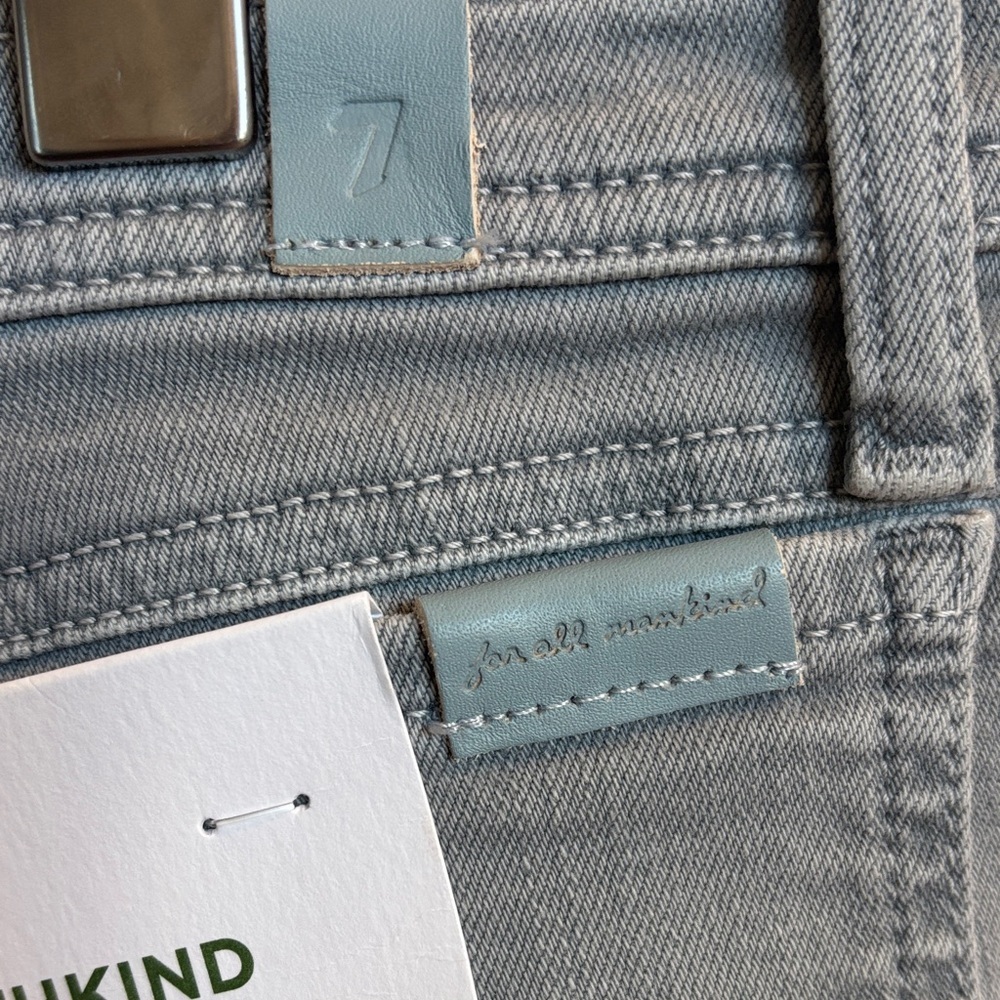 7 For All Mankind Gray Ankle Jeans - Picture 4 of 11